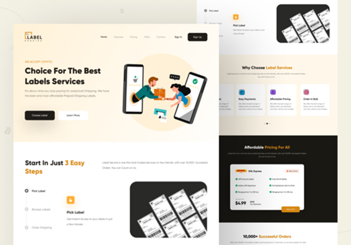 Upscale Website Design - 