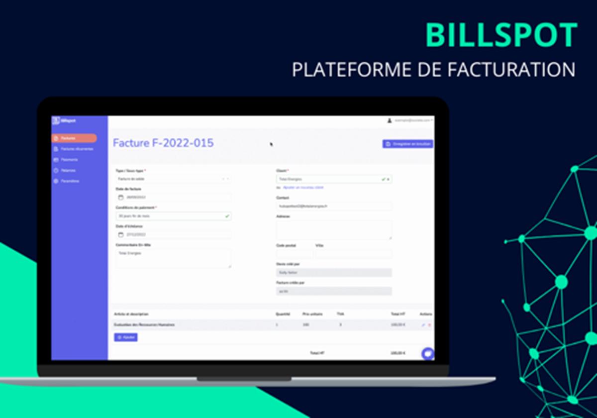 Web Development - BILLSPOT