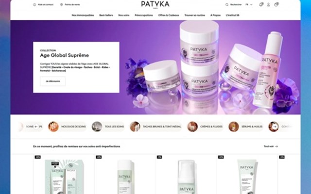 KNR Agency Project - Patyka’s e-commerce redesign on Shopify Plus