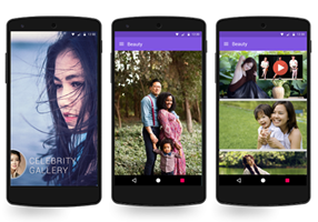 UPlanet Inc Project - Celebrity Gallery