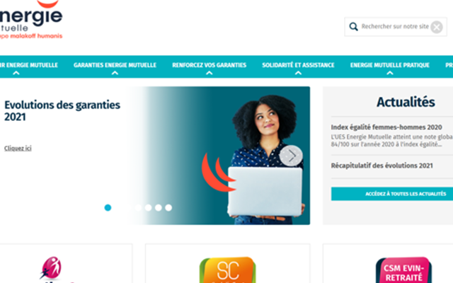 Actency Project - Energie Mutuelle: digital transformation of customer and member areas