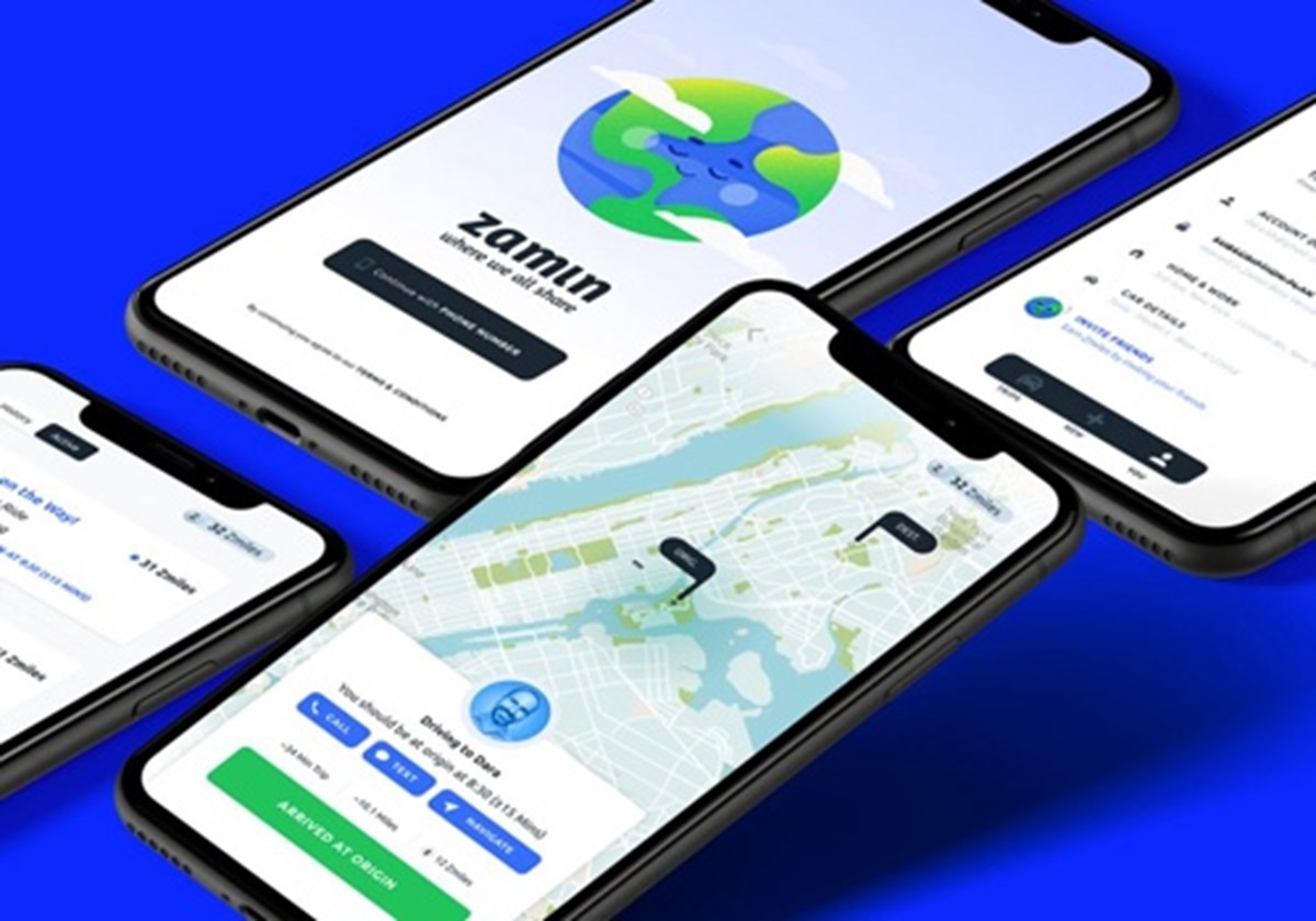 Zamin Carpooling App - 