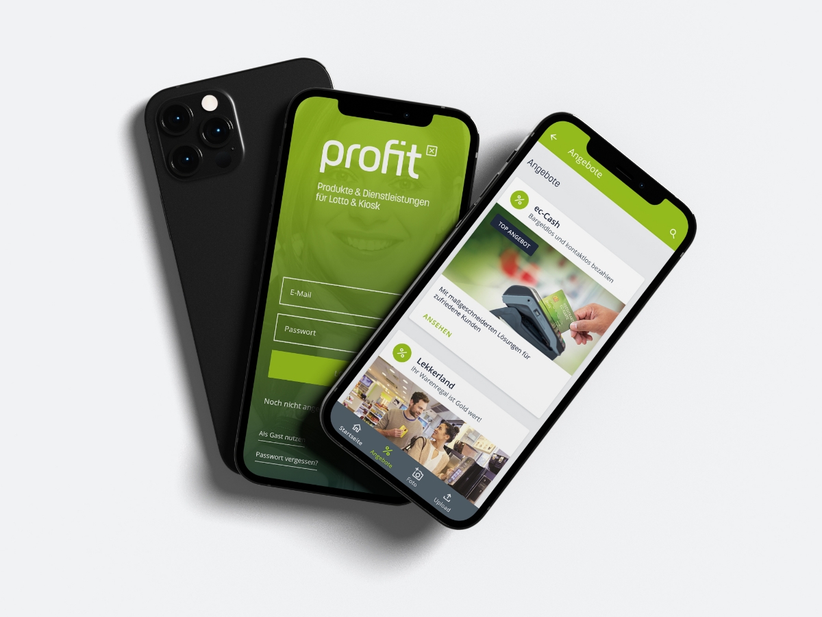 iseo Digitalagentur Project - Service app for lottery and kiosk operators