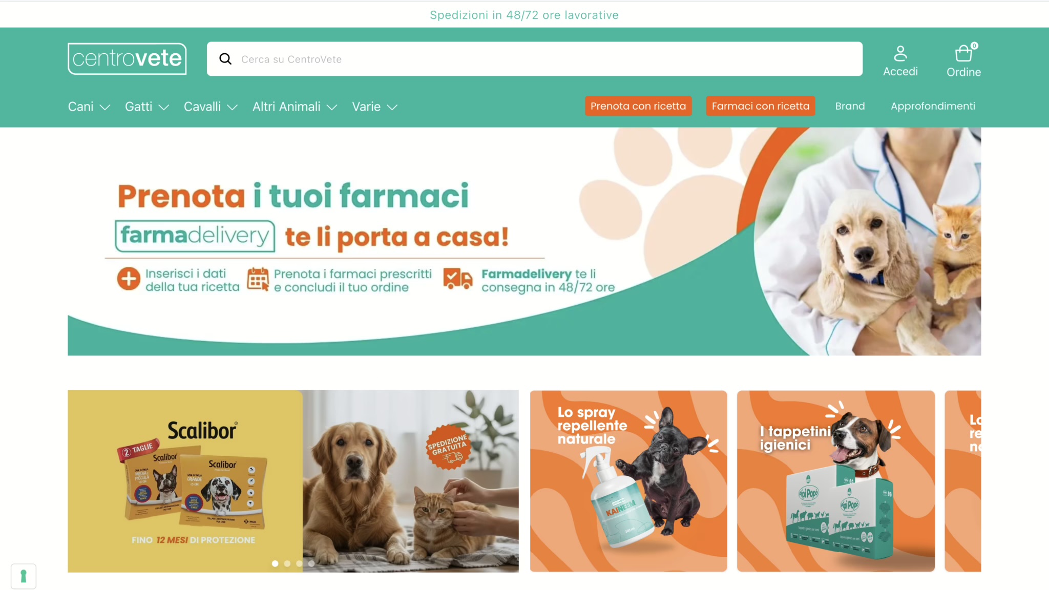 CentroVete: E-commerce for Veterinary Products