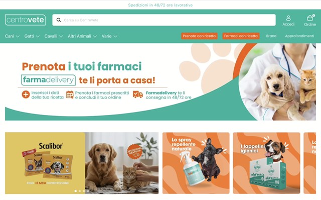 Studio Mate Web S.L. Project - CentroVete: E-commerce for Veterinary Products