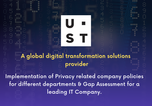 Tsaaro Consulting Project - Security & Privacy Standard Implementation
