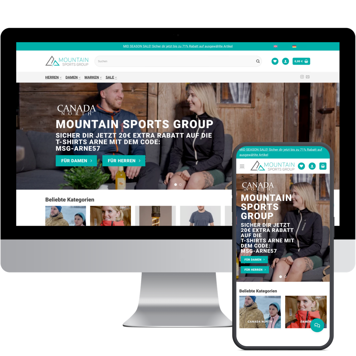 Refonte des boutiques en ligne