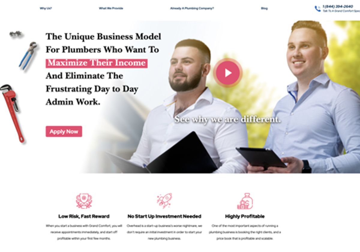 Grand Comfort Group Plumbing Franchise - Grand Comfort Group Plumbing Franchise