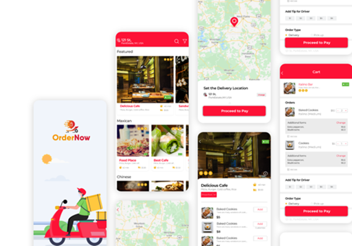 Order Now - On Demand Delivery App - 