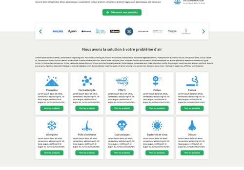 Valentin MIONNET Project - PURIFICATEURS.FR - Homepage