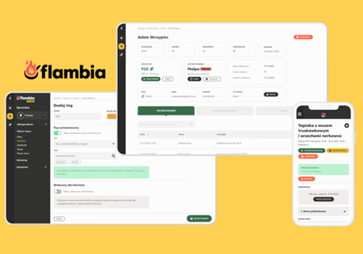 Flambia Foodtech - SaaS ERP and Marketplace - Flambia