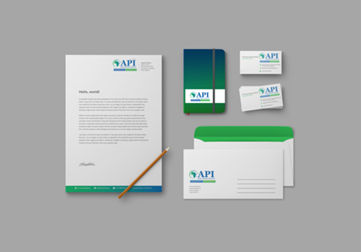 Africa Polling Institute Brand Identity - 