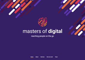 Unimedia Technology Project - Masters Of Digital Web Site