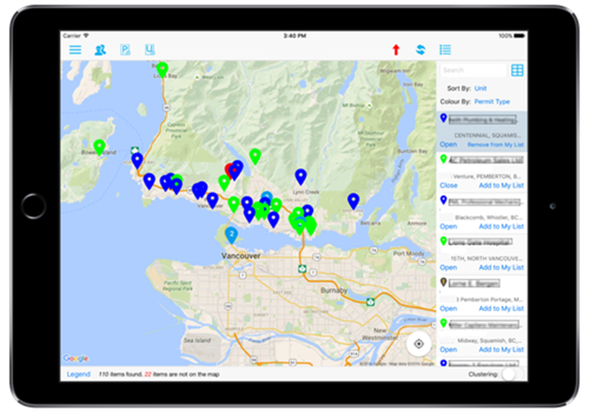 Technical Safety BC: Mobile Application for Mobile Workforce Management - 