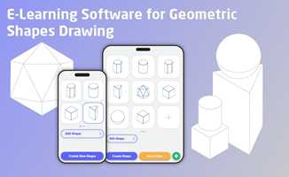 Chudovo OÜ Project - E-Learning Software for Geometric Shapes Drawing