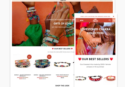 THAILS | Shopify Plus Agency Project - Love is Project