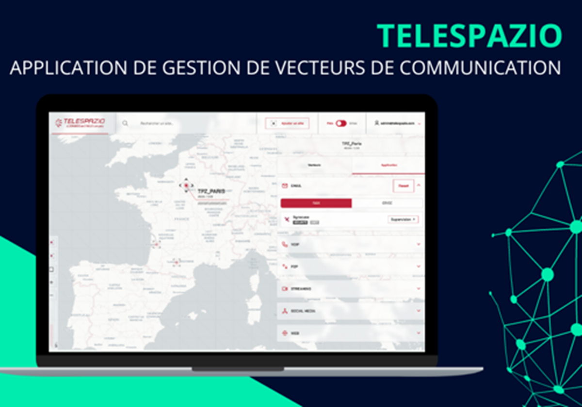 TELESPAZIO: Communication vector management application - TELESPAZIO