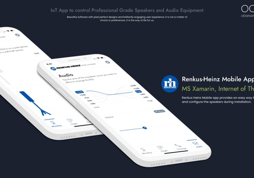 OCDLab Project - Renkus-Heinz Mobile App