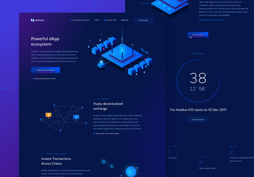 Webkraftr Project - Bitcoin website development