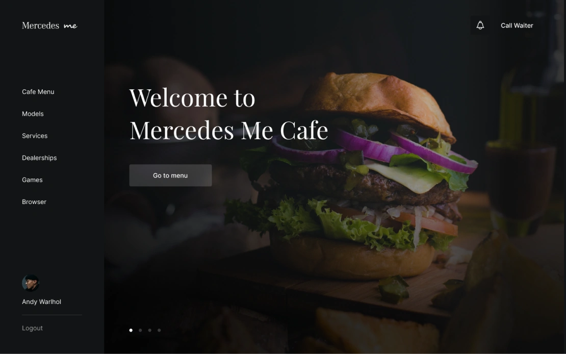 Andersen Germany GmbH Project - IT solutions for Mercedes-Benz Café