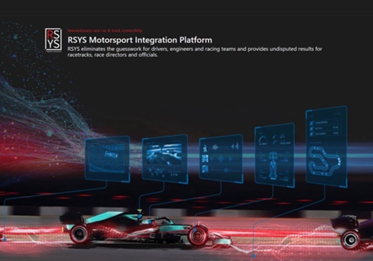 Webdesign for motorsport data platform - RSYS Systems