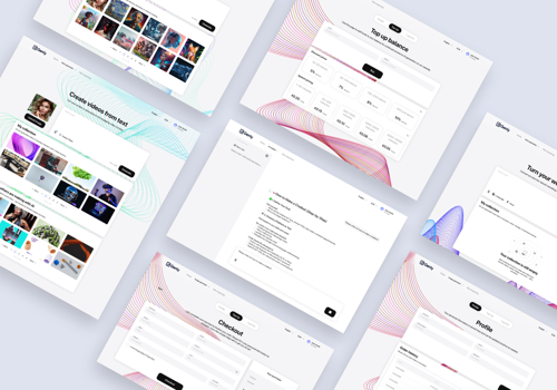 Nuvel studio Project - Website for an AI product suite (SaaS)