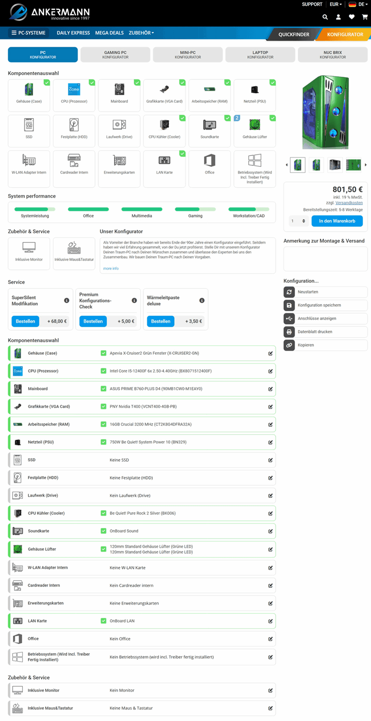 Logiciel de configurateur de produits avec intelligence artificielle pour la boutique en ligne