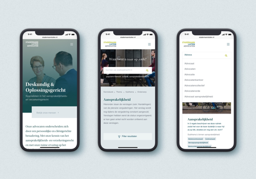 Evers + de Gier Project - Website & online knowledgebase