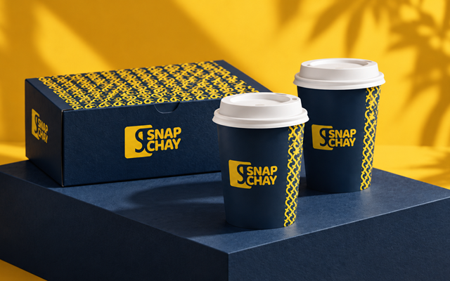 Abcon Branding Project - Snap Chay, bilingual brand identity