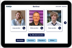 Elasticbrains Project - Kiekje - Digital Family Tablet for Seniors