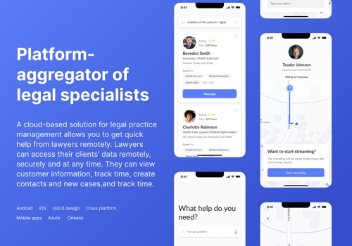 Managed Code Project - Hybrid Mobile App Dev for Legal Firm