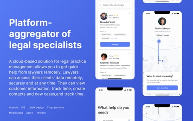 Managed Code Project - Hybrid Mobile App Dev for Legal Firm