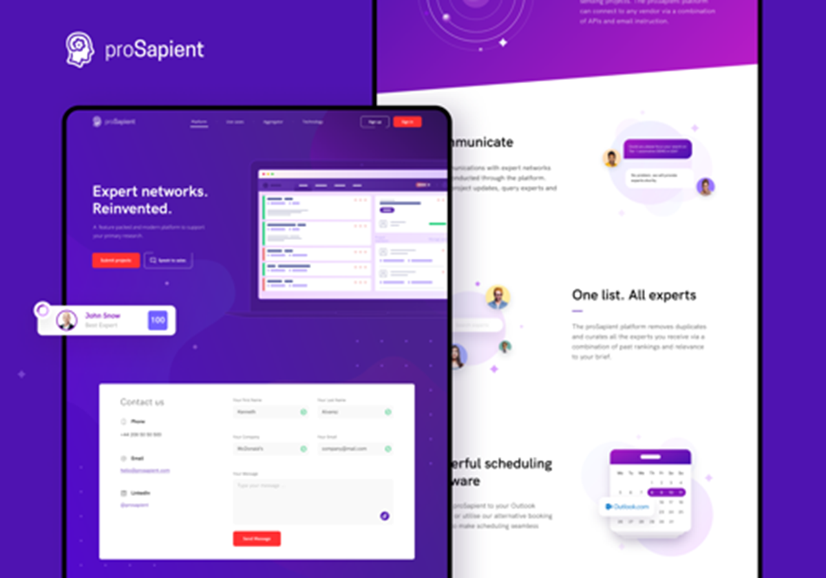 Prosapient - Machine learning platform - Prosapient