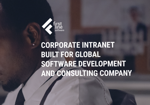First Line Software Project - Corporate Intranet