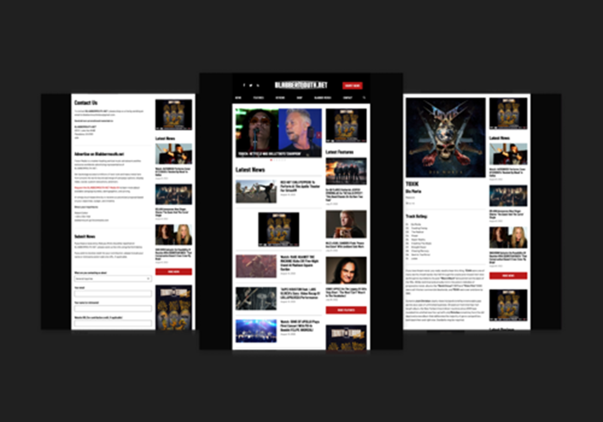 Blabbermouth: A Modernised Music Review Site - 