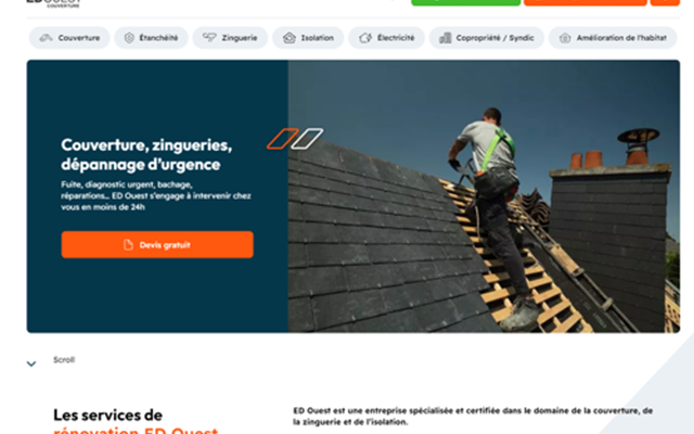 UpByWeb Project - SEO & SEA Ed Ouest