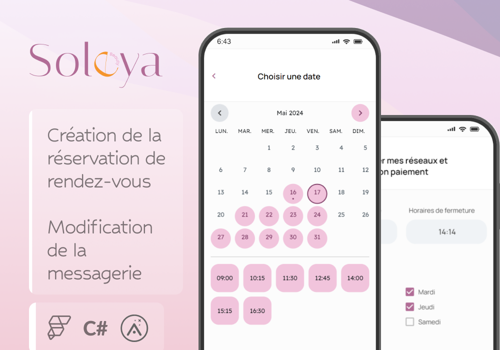 Scalerize Project - Soleya - Appointment Booking Application
