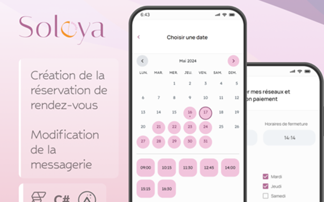 Scalerize Project - Soleya - Appointment Booking Application